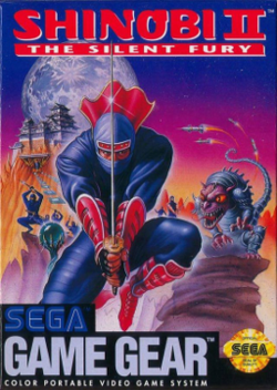 Carátula de Shinobi II: The Silent Fury
