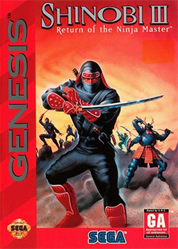 Carátula de Shinobi III: Return of the Ninja Master