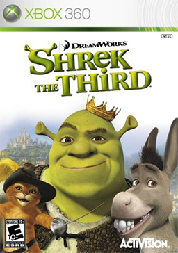 Carátula de DreamWorks Shrek the Third