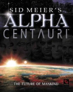 Carátula de Sid Meier's Alpha Centauri