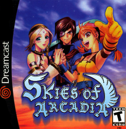 Carátula de Skies of Arcadia