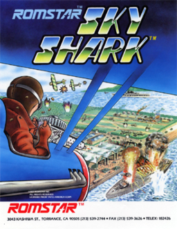 Carátula de Sky Shark