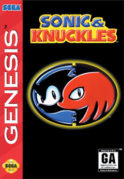 Carátula de Sonic & Knuckles