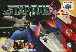 Carátula de Star Fox 64