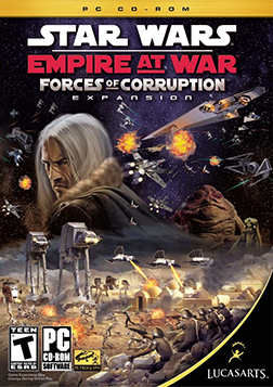 Carátula de Star Wars: Empire at War: Forces of Corruption