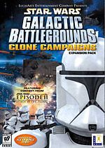 Carátula de Star Wars: Galactic Battlegrounds - Clone Campaigns