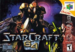 Carátula de StarCraft 64