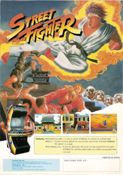 Carátula de Street Fighter (1987)