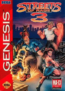 Carátula de Streets of Rage 3