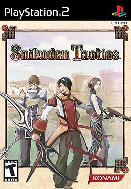 Carátula de Suikoden Tactics