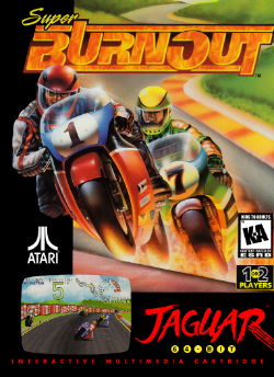 Carátula de Super Burnout