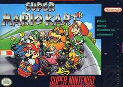 Carátula de Super Mario Kart