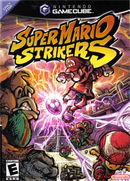 Carátula de Super Mario Strikers