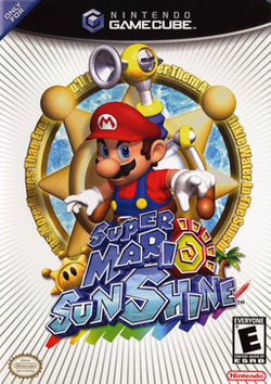 Carátula de Super Mario Sunshine