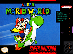 Carátula de Super Mario World