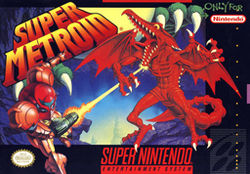 Carátula de Super Metroid