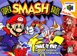 Carátula de Super Smash Bros.