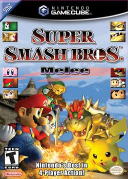 Carátula de Super Smash Bros. Melee
