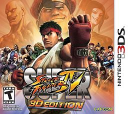 Carátula de Super Street Fighter IV: 3D Edition