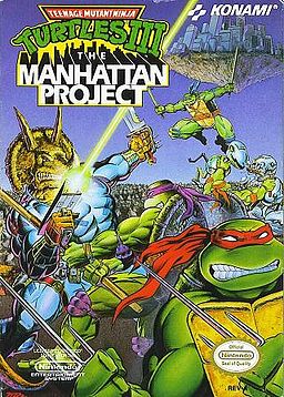 Carátula de Teenage Mutant Ninja Turtles III: The Manhattan Project