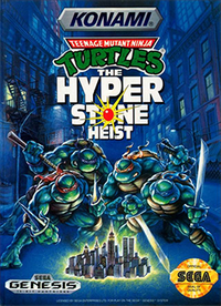 Carátula de Teenage Mutant Ninja Turtles: The Hyperstone Heist