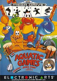 Carátula de The Aquatic Games Starring James Pond and the Aquabats