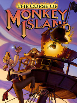 Carátula de The Curse of Monkey Island