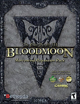 Carátula de The Elder Scrolls III: Bloodmoon