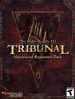 Carátula de The Elder Scrolls III: Tribunal