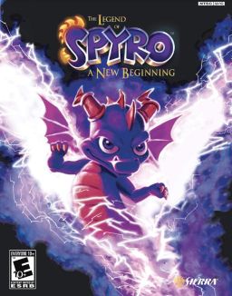 Carátula de The Legend of Spyro: A New Beginning