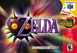 Carátula de The Legend of Zelda: Majora's Mask