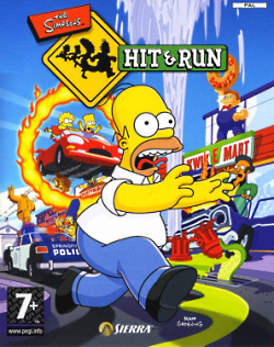 Carátula de The Simpsons Hit & Run