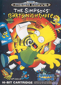 Carátula de The Simpsons: Bart's Nightmare
