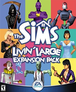 Carátula de The Sims: Livin' Large
