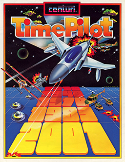 Carátula de Time Pilot