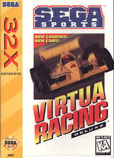 Carátula de Virtua Racing Deluxe