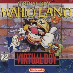 Carátula de Virtual Boy Wario Land
