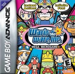 Carátula de WarioWare, Inc.: Mega Microgame$!
