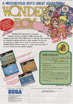 Carátula de Wonder Boy