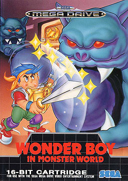 Carátula de Wonder Boy in Monster World