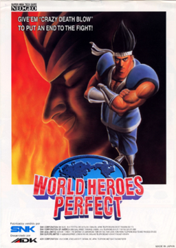 Carátula de World Heroes Perfect