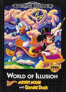 Carátula de World of Illusion Starring Mickey Mouse and Donald Duck