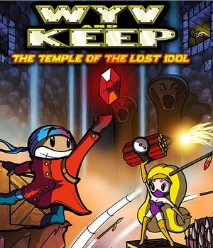 Carátula de Wyv and Keep: The Temple of the Lost Idol