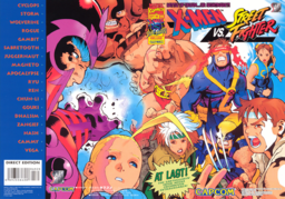Carátula de X-Men vs. Street Fighter