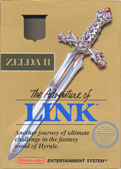 Carátula de Zelda II: The Adventure of Link