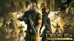 Carátula de Deus Ex: The Fall