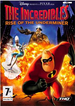 Carátula de The Incredibles: Rise of the Underminer