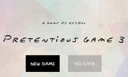 Carátula de Pretentious Game 3