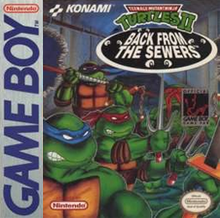 Carátula de Teenage Mutant Ninja Turtles II: Back from the Sewers