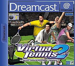 Carátula de Virtua Tennis 2